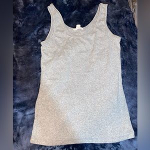 F21 gray tank top